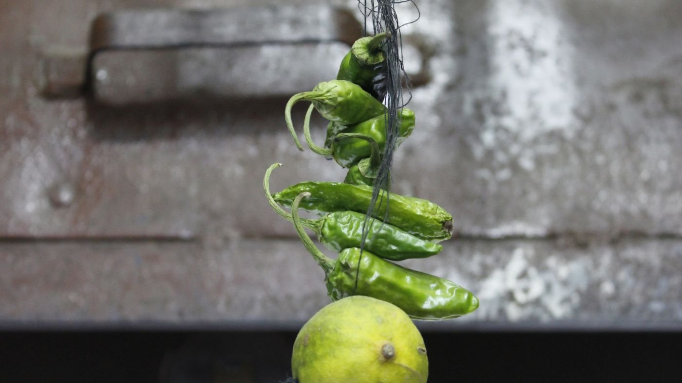 Accidentally Stepped on Nimbu Mirchi